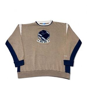 Y2K VTG Platinum Fubu Muhammad Ali the greatest sweater tan size XXL mens